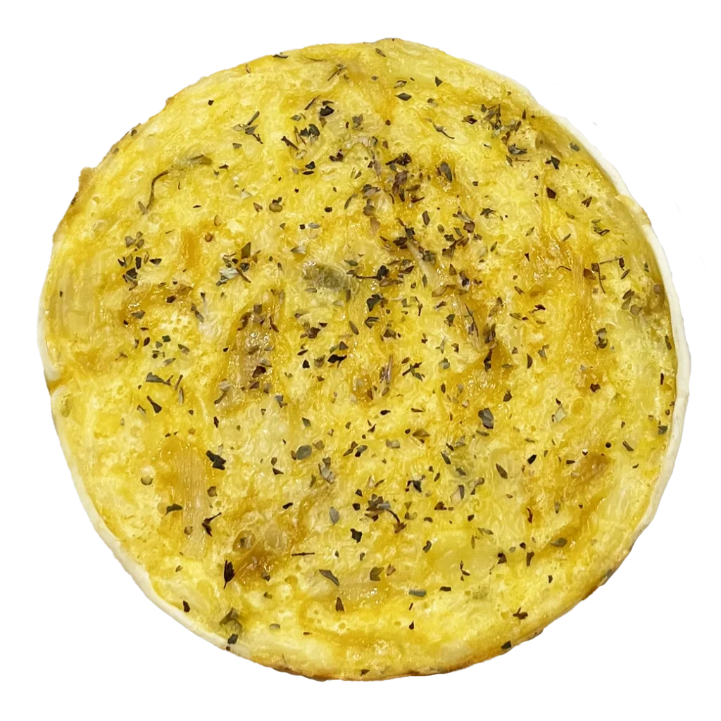 Tartín de cebolla y queso